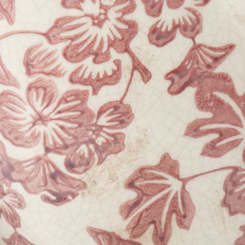 Produkt Doniczka dekoracyjna z uchwytem, kwiatowa, 21 cm