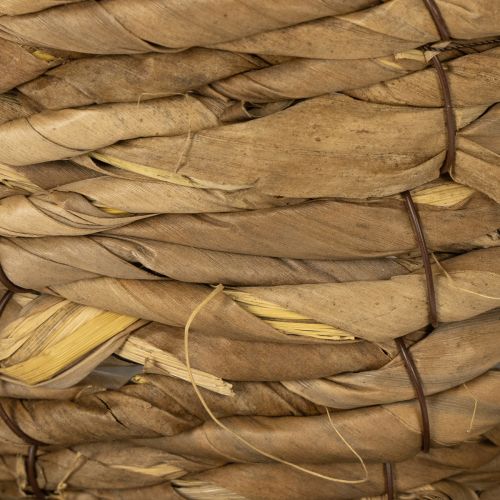 Produkt Filiżanka z podstawką, mały koszyczek słomiany, Ø17cm, wys. 13cm