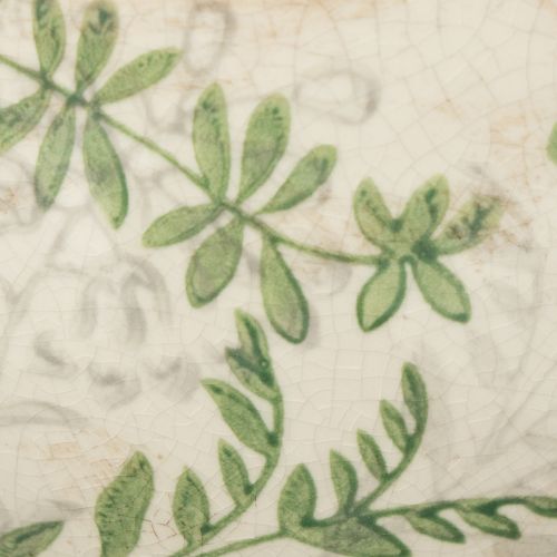 Produkt Doniczka ceramiczna z kwiatowym wzorem, dekoracja pokoju, 18 cm