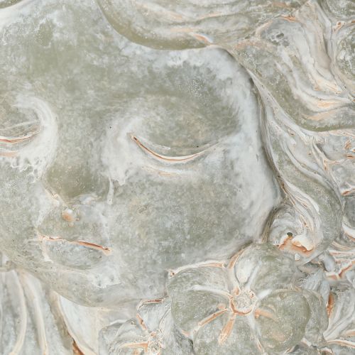 Produkt Doniczka aniołek odlewana kamienna figurka grobowa 19,5×12×19,5cm