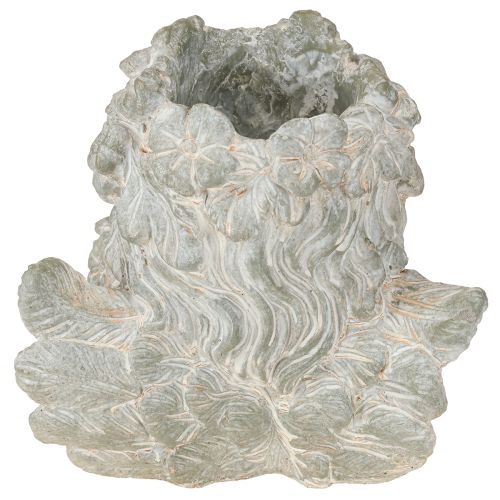 Produkt Doniczka aniołek odlewana kamienna figurka grobowa 19,5×12×19,5cm