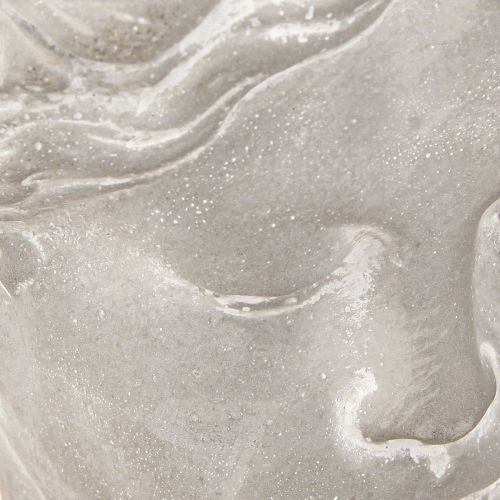 Produkt Doniczka z głową kobiety, ozdobna donica biała myta 15×16×21cm