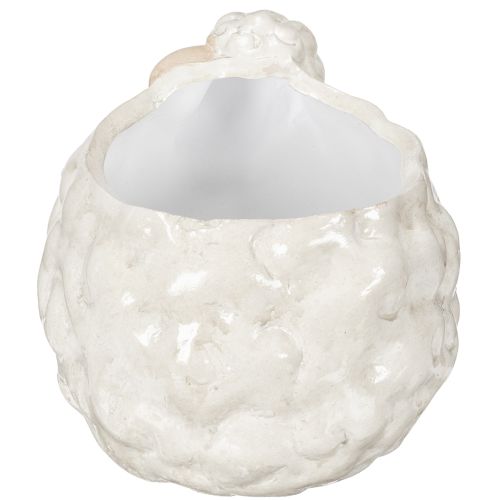 Produkt Doniczka ceramiczna w kształcie owcy, dekoracyjna miska na rośliny do ogrodu i domu, 2 sztuki