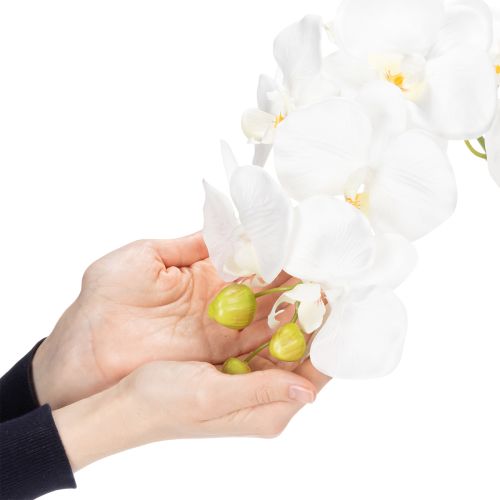 Produkt Sztuczna orchidea, łudząco realistyczna, do dekoracji biura i salonu, 62 cm