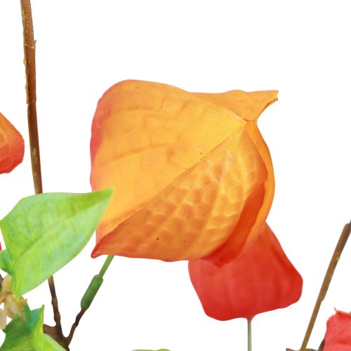Produkt Sztuczny kwiat pomarańczowy kwiat latarniowy Physalis dekoracyjne jedwabne kwiaty 93cm 2szt