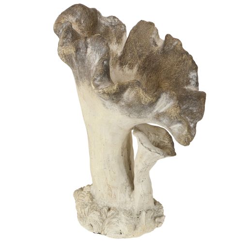 Grzyb dekoracja kamienna figurka ogrodowa szara 18×16×25cm