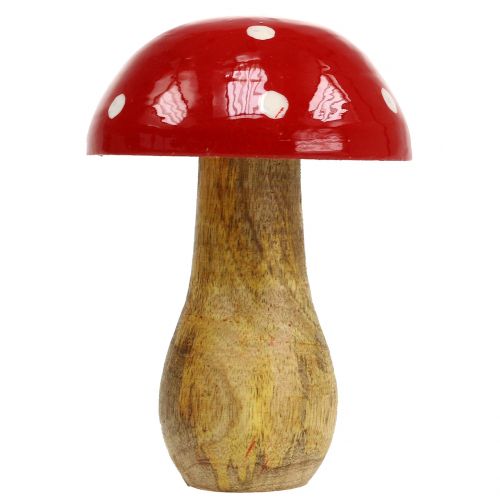 Floristik24 Toadstool Wood Red 15,5cm