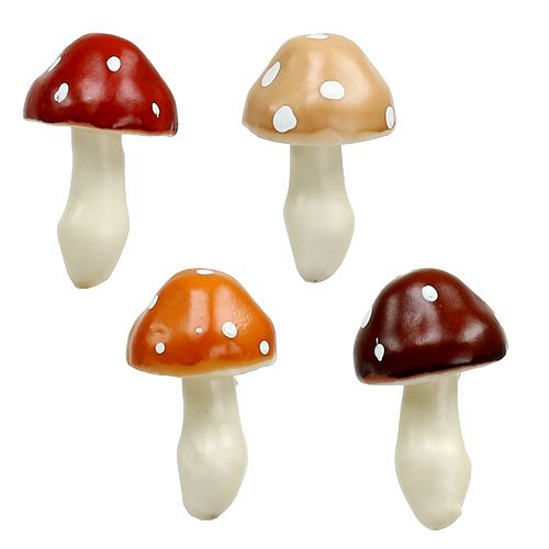 Floristik24 Grzyby różne 3cm x 5cm na drucie 48 szt
