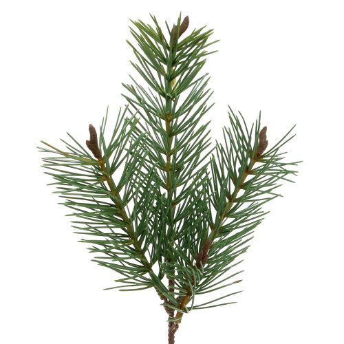 Floristik24 Sztuczna gałązka sosnowa zielona 33cm 4szt.