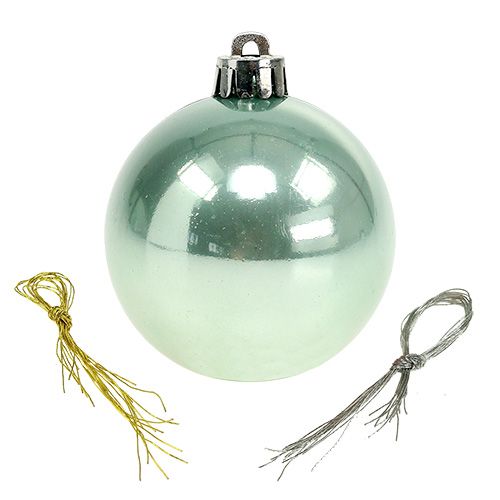 Floristik24 Plastikowa kulka Ø6cm w różnych kolorach. 10 sztuk