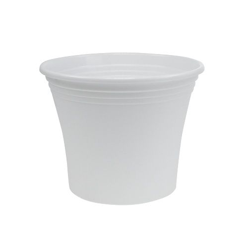 Produkt Doniczka plastikowa „Irys” biała Ø17cm W14cm 1 szt.