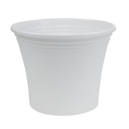 Produkt Doniczka plastikowa „Irys” biała Ø22cm W18cm 1 szt