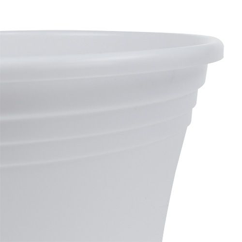 Produkt Doniczka plastikowa „Irys” biała Ø25cm W21cm, 1szt