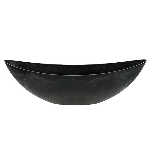 Produkt Plastikowa łódka w kolorze antracytowym, owalna 39 cm x 12,5 cm wys. 13 cm 1 sztuka