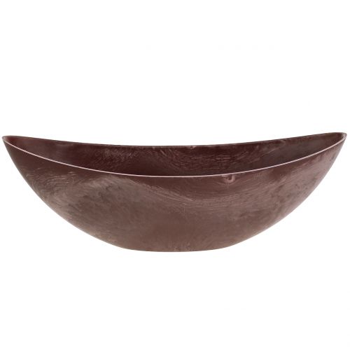 Floristik24 Miska na rośliny Bordeaux 39cm x 12cm W13cm 1szt