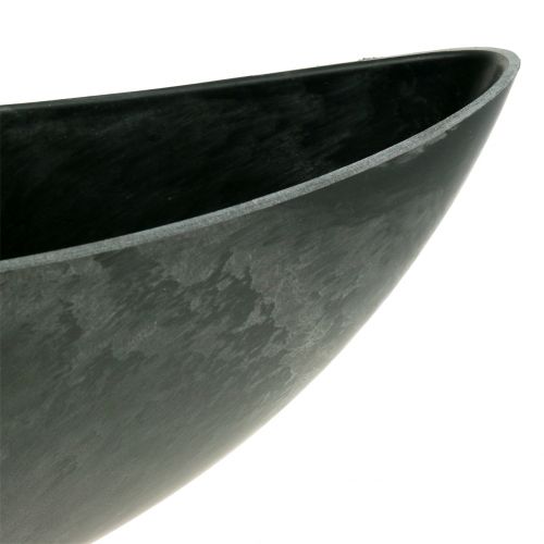 Floristik24 Deco Bowl Planter Antracyt 34cm x 11cm H11cm