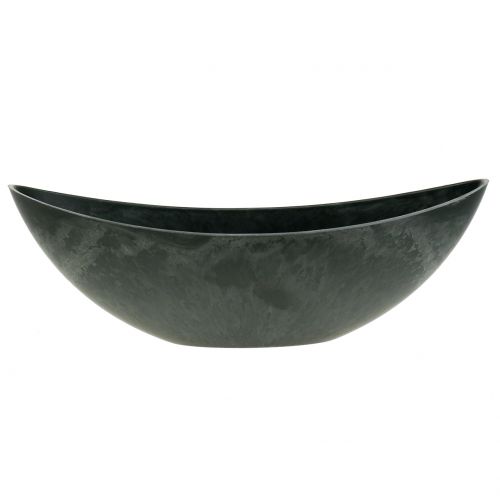 Floristik24 Deco Bowl Planter Antracyt 34cm x 11cm H11cm