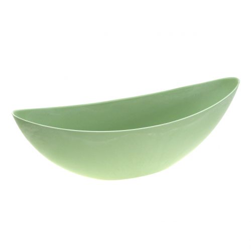 Miska dekoracyjna, miska roślinna, pastelowa zieleń 39cm x 12cm W13cm
