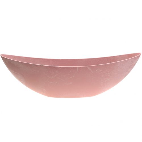 Floristik24 Miska ozdobna, miska do roślin, różowa 55cm x 14,5cm W17cm