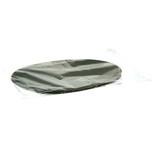 Floristik24 Podkładka Faux Leather Grey 4szt.