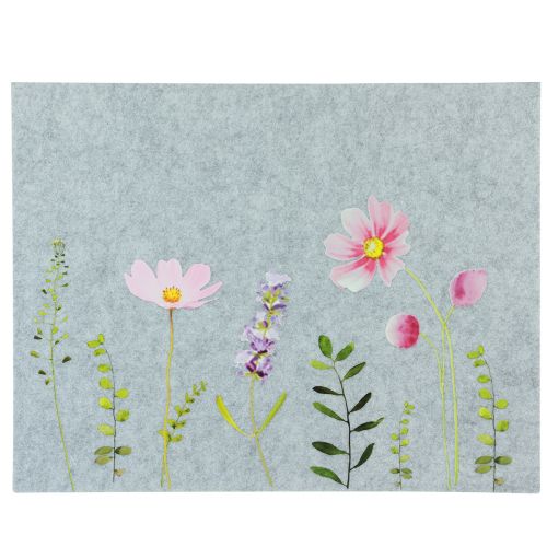 Produkt Podkładka mata na stół filcowe kwiaty 45x4,5x35cm 4szt