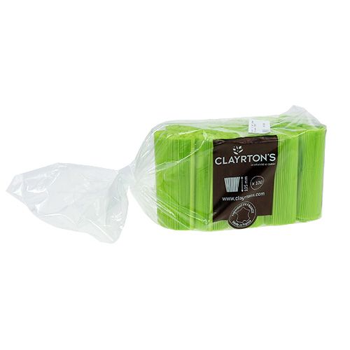 Produkt Mankiety plisowane jasnozielone 10,5cm 100 szt
