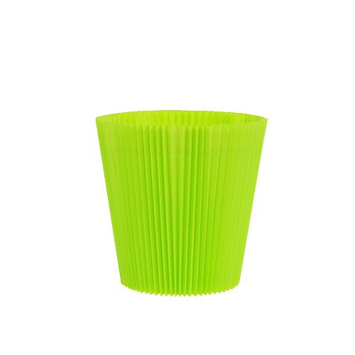 Mankiety plisowane jasnozielone 8,5cm 100szt