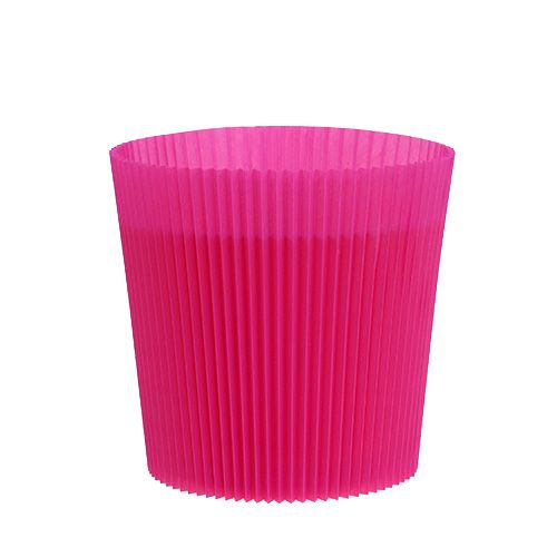 Floristik24 Mankiety plisowane Cerise 12,5cm 100 sztuk