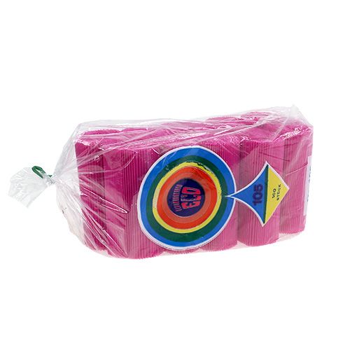 Floristik24 Mankiety plisowane Cerise 10,5cm 100 sztuk