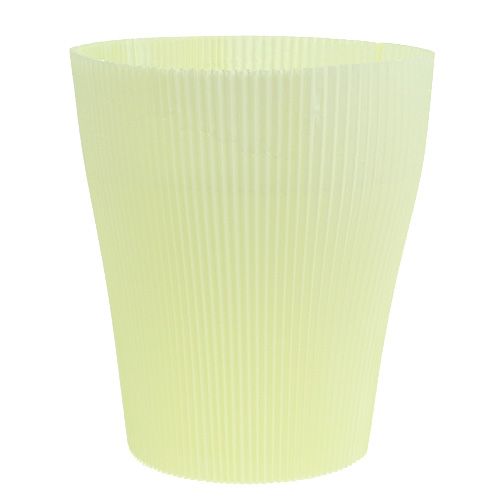 Floristik24 Mankiety plisowane jasnożółte 18,5cm 100szt.