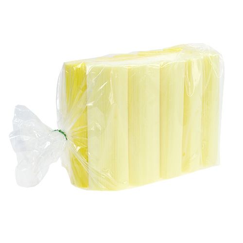 Floristik24 Mankiety plisowane jasnożółte 18,5cm 100szt.