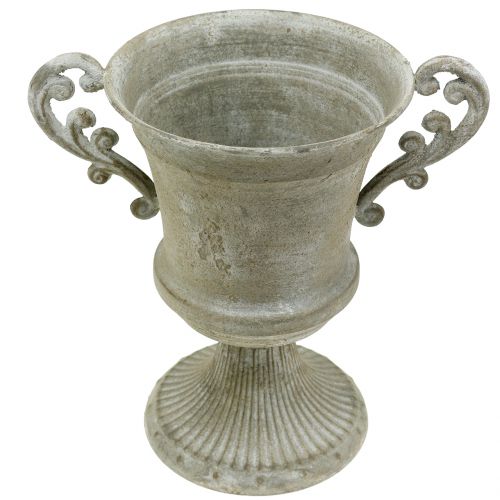 Produkt Antyczny kubek szary Ø16,8cm W24,8cm