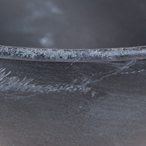 Produkt Misa kubkowa metalowa miska na rośliny antracytowa Ø20,5cm 2szt