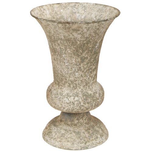 Produkt Wazon w kształcie filiżanki Metalowa antyczna dekoracyjna podstawa wazonu Ø16,5cm H24cm