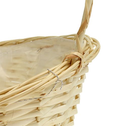 Produkt Kosz prezentowy o wymiarach ok. 38 cm x 27 cm jasny