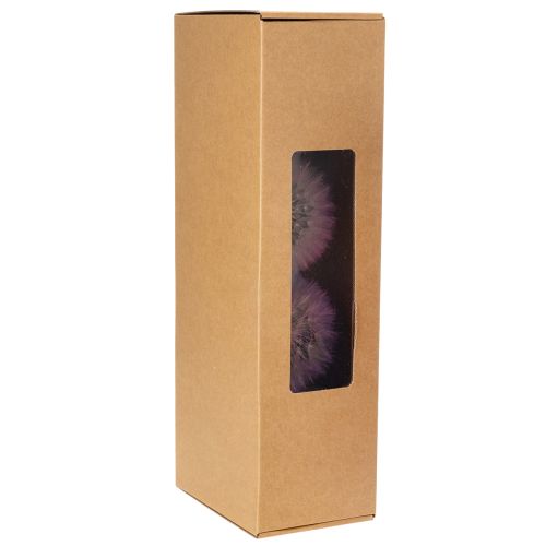 Produkt Dekoracja z mniszka lekarskiego, suszony kwiat, stabilizowany i barwiony, delikatny, trwały, 12 cm, 4 sztuki