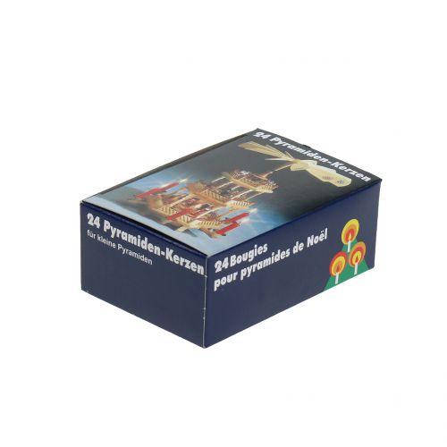 Produkt Świeczki Piramida Białe Małe Świeczki 6,5cm 24szt