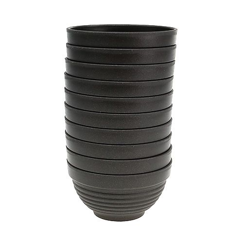Produkt Miska plastikowa R antracytowa Ø13cm, 10 szt.