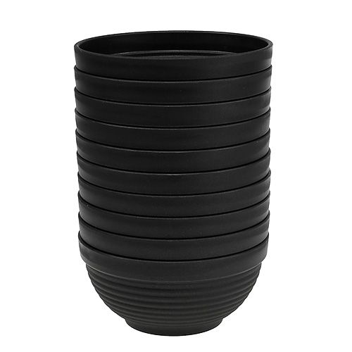 Produkt Miska plastikowa R antracytowa 19cm, 10szt