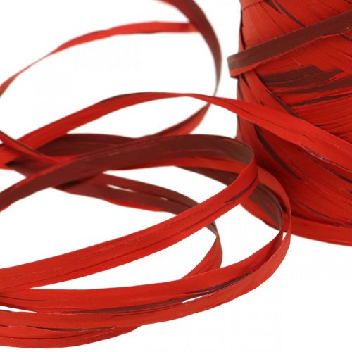 Produkt Wstążka z rafii czerwona bordowa wstążka prezentowa wstążka z rafii wstążka dekoracyjna 200m