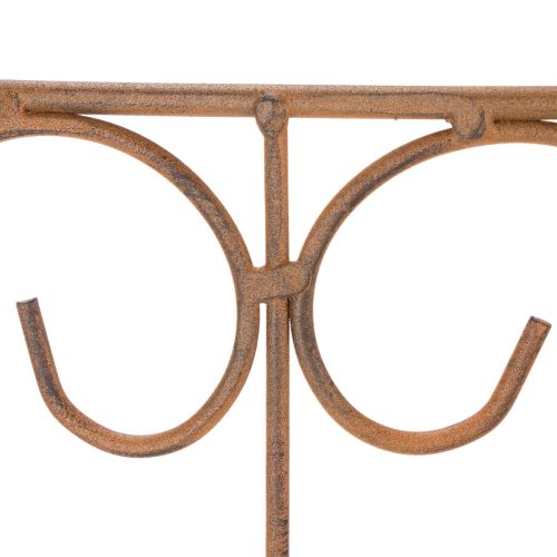 Produkt Palik ogrodowy, metalowa kratka do klombów i uniwersalnej dekoracji ogrodowej, 60 cm