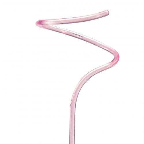 Produkt Patyk z kwiatkiem kratowym Patyk orchidei Różowy Twister 38cm