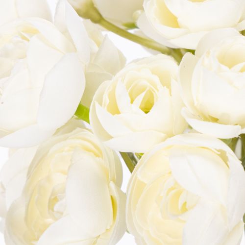 Produkt Sztuczny bukiet jaskier, trwała dekoracja kwiatowa na wiosnę, 32 cm, 5 sztuk