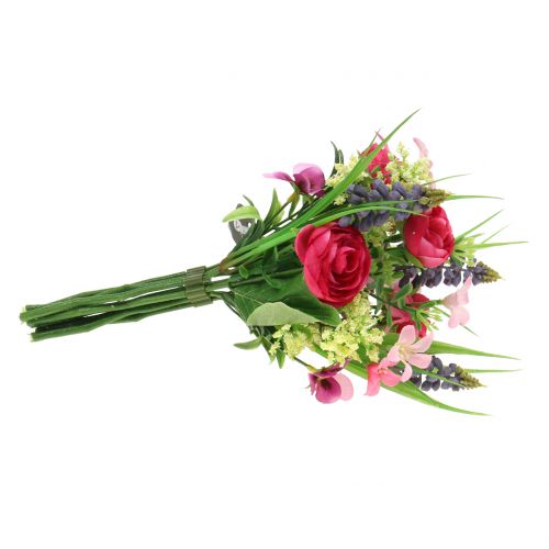 Floristik24 Bukiet Jaskier z hiacyntami różowymi 25cm