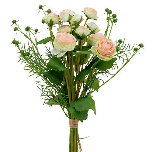 Floristik24 Ranunculus Bukiet Różowy 43cm