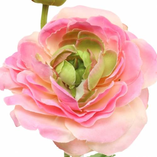 Produkt Ranunculus Flower and Bud Artificial Pink 34cm