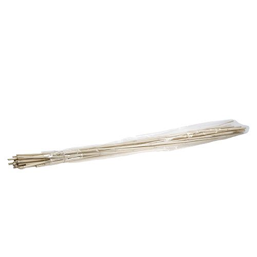 Floristik24 Pałeczki rattanowe bielone 100cm 20 szt