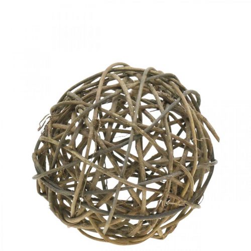 Produkt Deco Ball Vine Wood Natural Dark Ø20cm