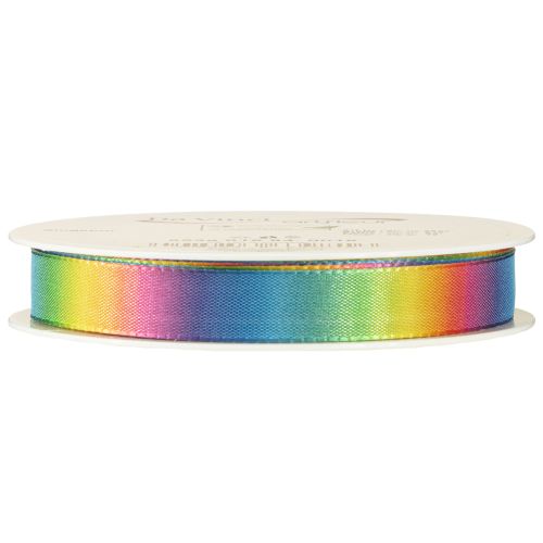 Produkt Wstążka tęczowa wstążka dekoracyjna wstążka prezentowa 15mm 18m