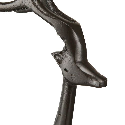 Floristik24 Dekoracja reniferowa metalowa świąteczna w kolorze brązowym 17x8x38,5cm
